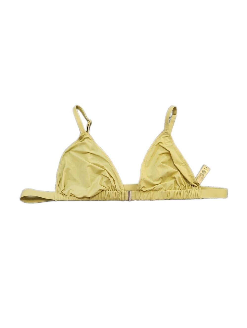 Skims Fits Everybody Satin Bralette 4x Plus Triangle Yellow Gold